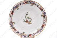 Tea cup in Limoges china by Bernardaud decorated with a polychrome Japanese pattern photo-8