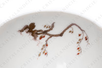 Tea cup in Limoges china by Bernardaud decorated with a polychrome Japanese pattern photo-4