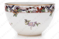 Tea cup in Limoges china by Bernardaud decorated with a polychrome Japanese pattern photo-7