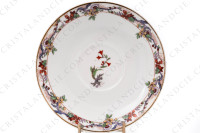 Tea cup in Limoges china by Bernardaud decorated with a polychrome Japanese pattern photo-8