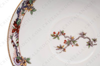 Tea cup in Limoges china by Bernardaud decorated with a polychrome Japanese pattern photo-9
