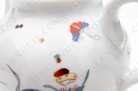 Théière en porcelaine de Limoges de la maison Le Lys Royal modèle Kakiemon photo-6
