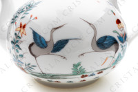 Théière en porcelaine de Limoges de la maison Le Lys Royal modèle Kakiemon photo-7