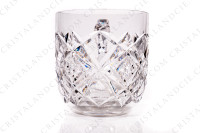 Timbale à punch en cristal de Baccarat modèle Lagny présentant un important décor taillé photo-5