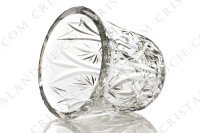 Vase en cristal de Saint-Louis modèle 411 présentant un riche décor taillé de biseaux et étoiles photo-2