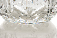 Vase en cristal de Saint-Louis modèle 411 présentant un riche décor taillé de biseaux et étoiles photo-5