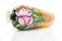 Vase in Limoges china by Quinque Mercier hand painted by F photo-5