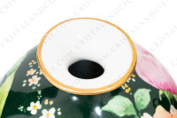 Vase in Limoges china by Quinque Mercier hand painted by F photo-6