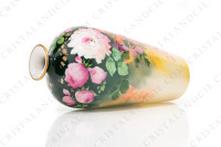 Vase in Limoges china by Quinque Mercier hand painted by F photo-5