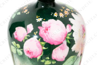 Vase in Limoges china by Quinque Mercier hand painted by F photo-7
