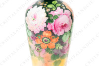 Vase in Limoges china by Quinque Mercier hand painted by F photo-8