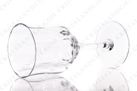 Verre à eau n°2 en cristal de Baccarat modèle Capri orné de côtes vénitiennes photo-2