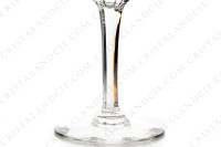 Verre à eau n°2 en cristal de Saint-Louis modèle Chantilly présentant un important décor taillé photo-4