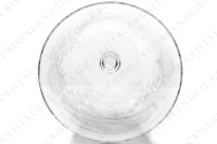 Verre à eau n°2 en cristal de Baccarat modèle Médicis forme 8470 gravure 8828 présentant un important décor gravé photo-6
