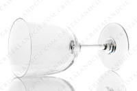Water glass n°2 in crystal by Baccarat pattern Medicis gold shape 8470 engraving 8828 with an important engraved pattern photo-2