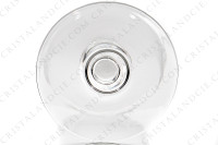 Water glass n°2 in crystal by Baccarat pattern Medicis gold shape 8470 engraving 8828 with an important engraved pattern photo-6