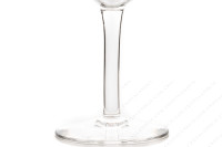 Verre à eau n°2 en cristal de Saint-Louis modèle Meurice gravure au pantographe numéro 108, présentant des guirlandes de fleurs surmontées de nœuds photo-4