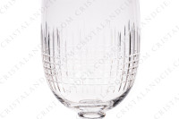 Water glass n°2 in crystal by Baccarat pattern Nancy with an important cut pattern photo-3