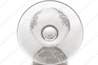 Verre à Porto n°5 en cristal de Baccarat présentant un décor de bouquet de fleurs gravé photo-6