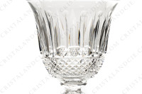 Verre à Porto n°5 en cristal de Saint-Louis modèle Tommy présentant un important décor taillé photo-3