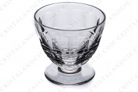 Verre à vin blanc n°4 en cristal de Baccarat modèle Charmes à décor taillé sur la paraison photo-2