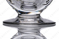 Verre à vin blanc n°4 en cristal de Baccarat modèle Charmes à décor taillé sur la paraison photo-4