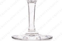 Verre à vin blanc n°4 en cristal de Baccarat modèle Nancy présentant un important décor taillé photo-4