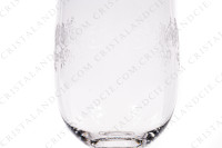 Verre à vin n°4 en cristal de Baccarat modèle Sévigné présentant un décor d arabesques gravé photo-3