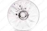 White wine glass n°4 in crystal by Saint-Louis pattern Tarn with an important cut pattern of diamonds photo-6