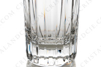 Verre à Whisky gobelet n°5 en cristal de Baccarat modèle Harmonie à décor de biseaux taillés photo-3