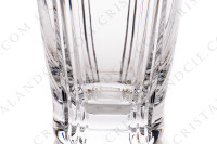Verre à whisky, gobelet n°3 en cristal de Baccarat modèle Triade orné de biseaux taillés photo-3